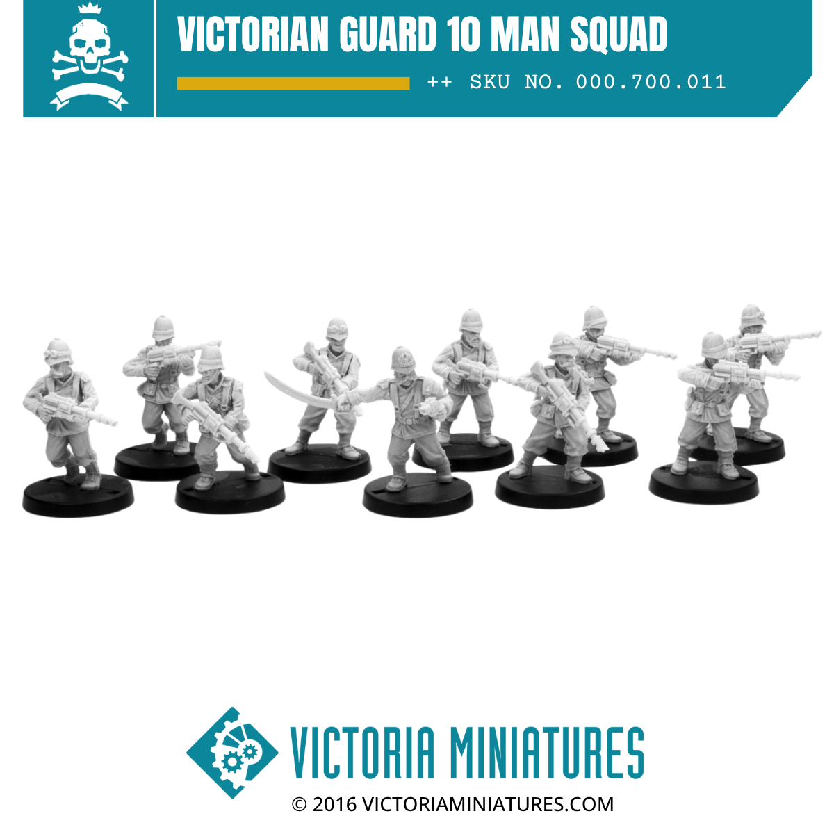 Victorian Guard 10 Man Squad.