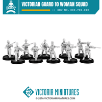 Victorian Guard 10 Woman Squad.