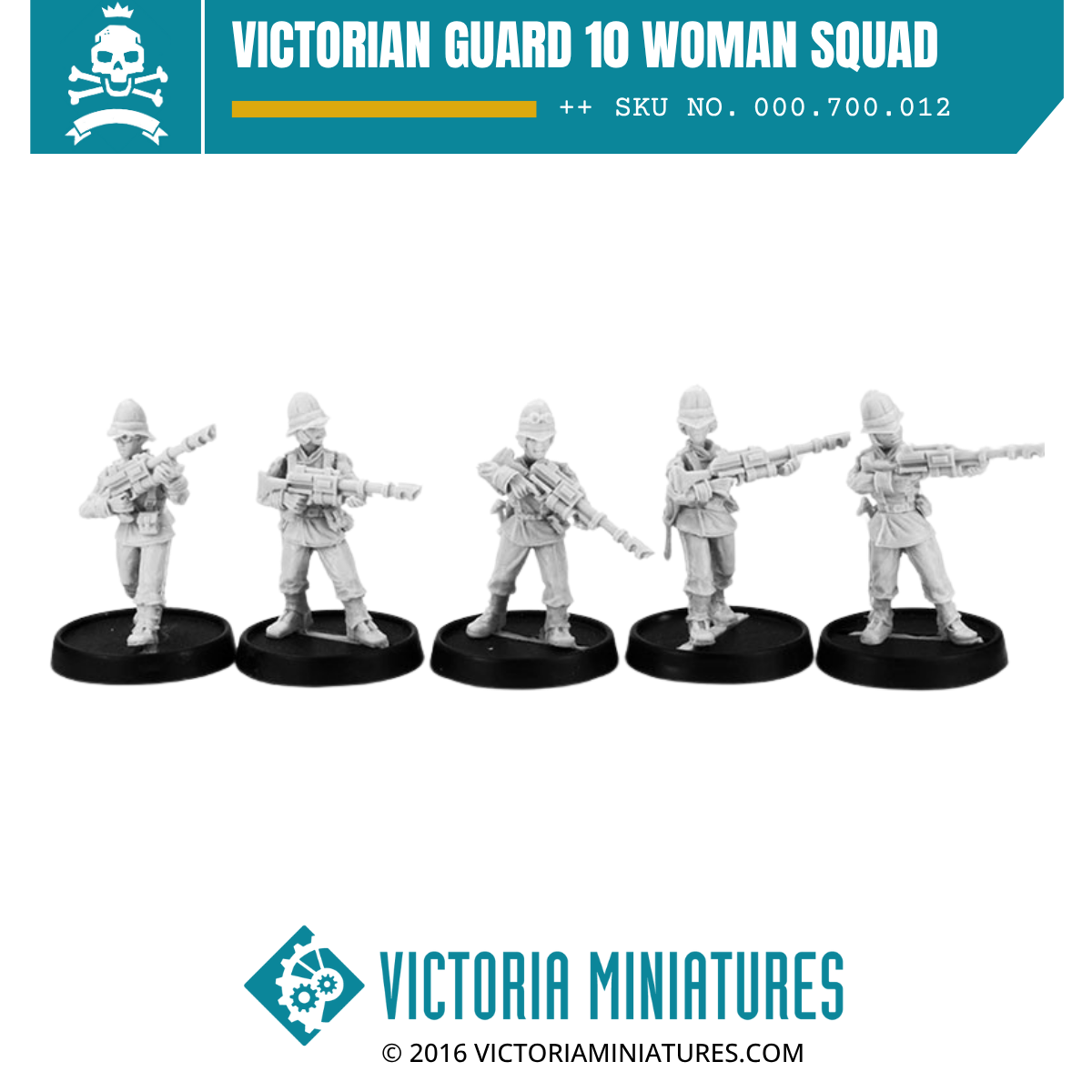 Victorian Guard 10 Woman Squad.