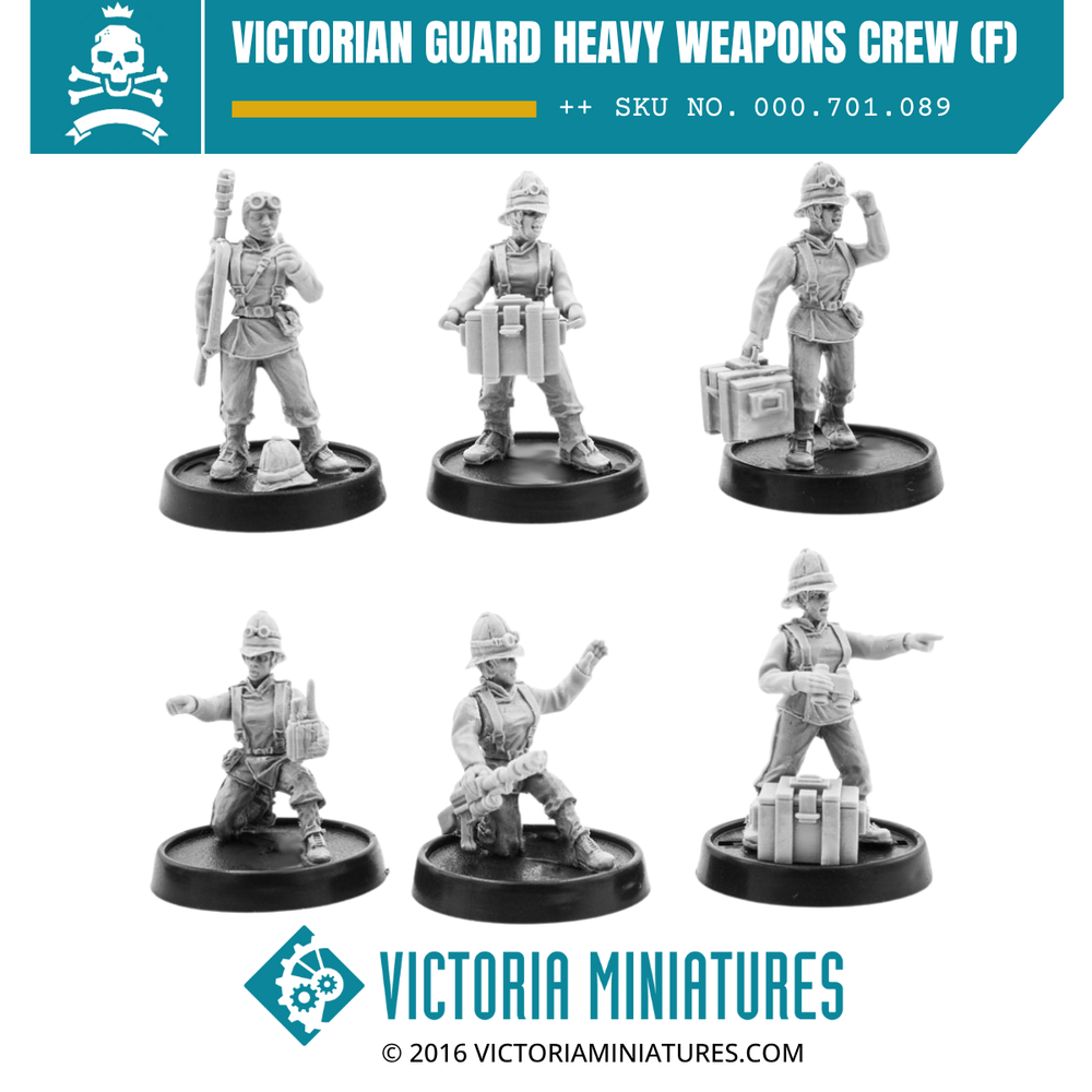 Victorian Guard Heavy Weapons Crew (female)