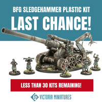 Promotional image for BFG Sledgehammer Plastic Kit by Victoria Miniatures