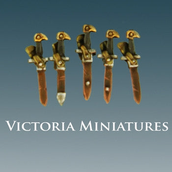 Bayonets in Sheathes (resin) x 10