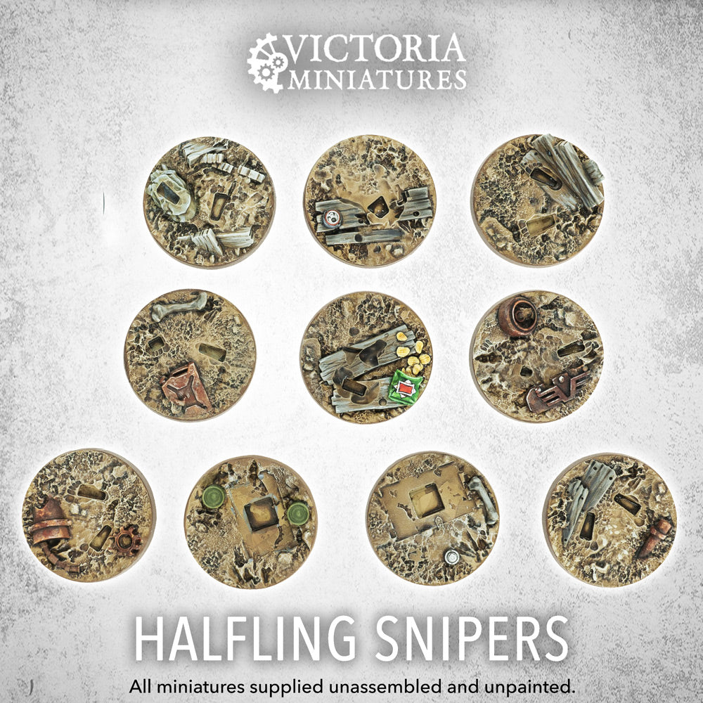 Halfling Snipers 10 Man Squad .STL Files