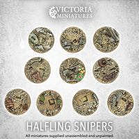 Halfling Snipers 10 Man Squad .STL Files