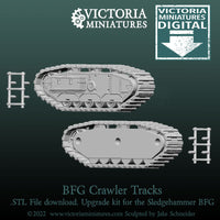 Sledgehammer BFG Crawler Tracks .STL