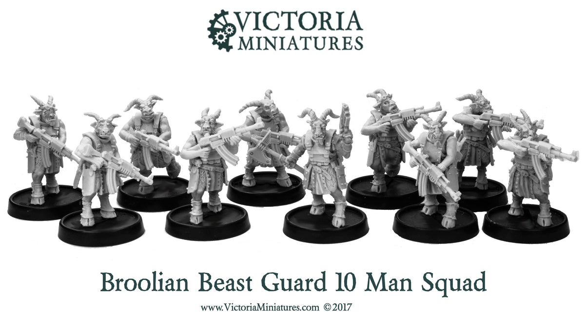 Broolian Beast Guard 10 Man Squad.