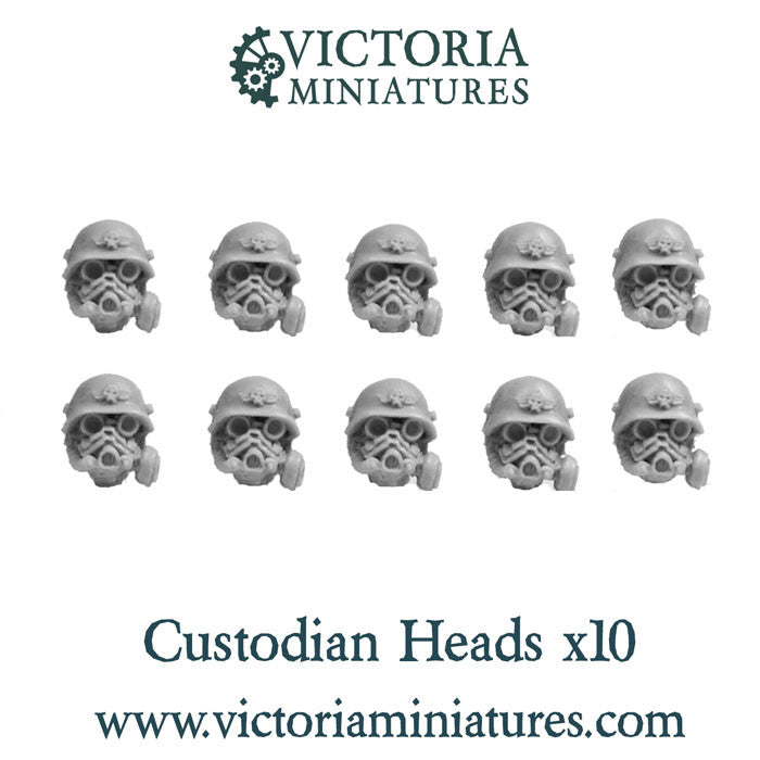 Custodian Heads x10 (male)