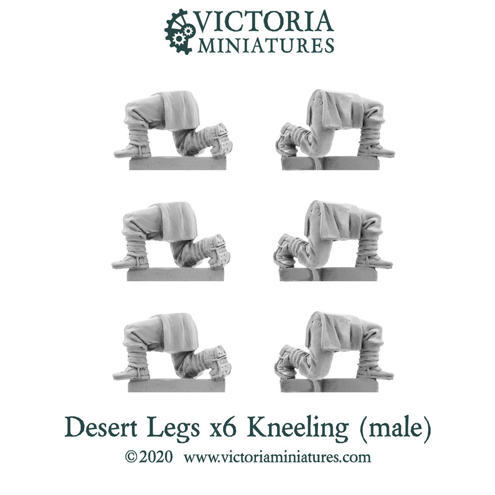 Desert Legs x6 Kneeling (Male)
