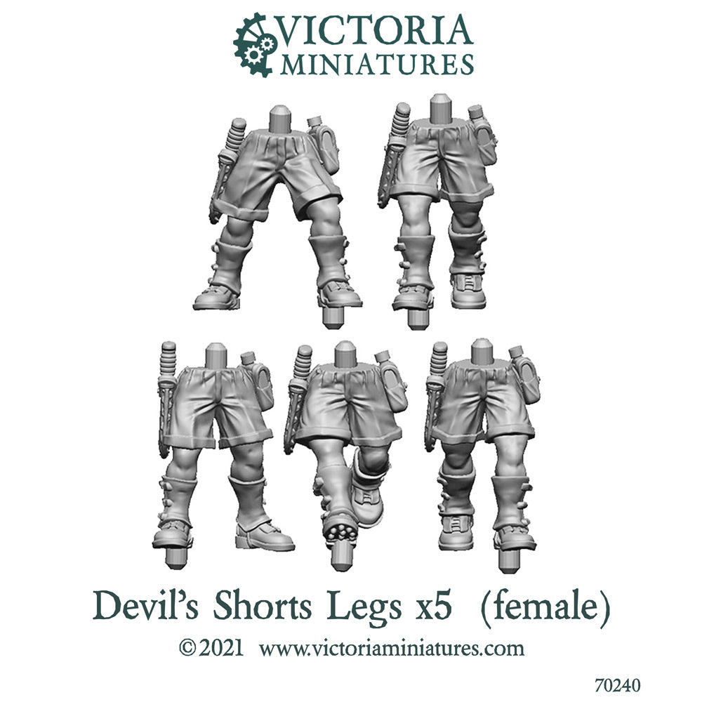 Devil's Shorts Legs x5 (Female)
