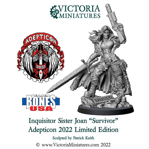 2022 AdeptiCon L.E, Inquisitor Sister Joan