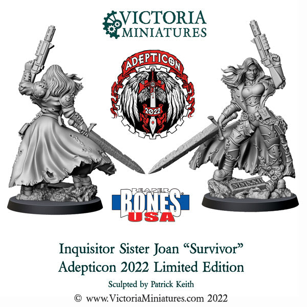 2022 AdeptiCon L.E, Inquisitor Sister Joan