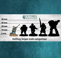 Halfling Snipers 10 Man Squad .STL Files