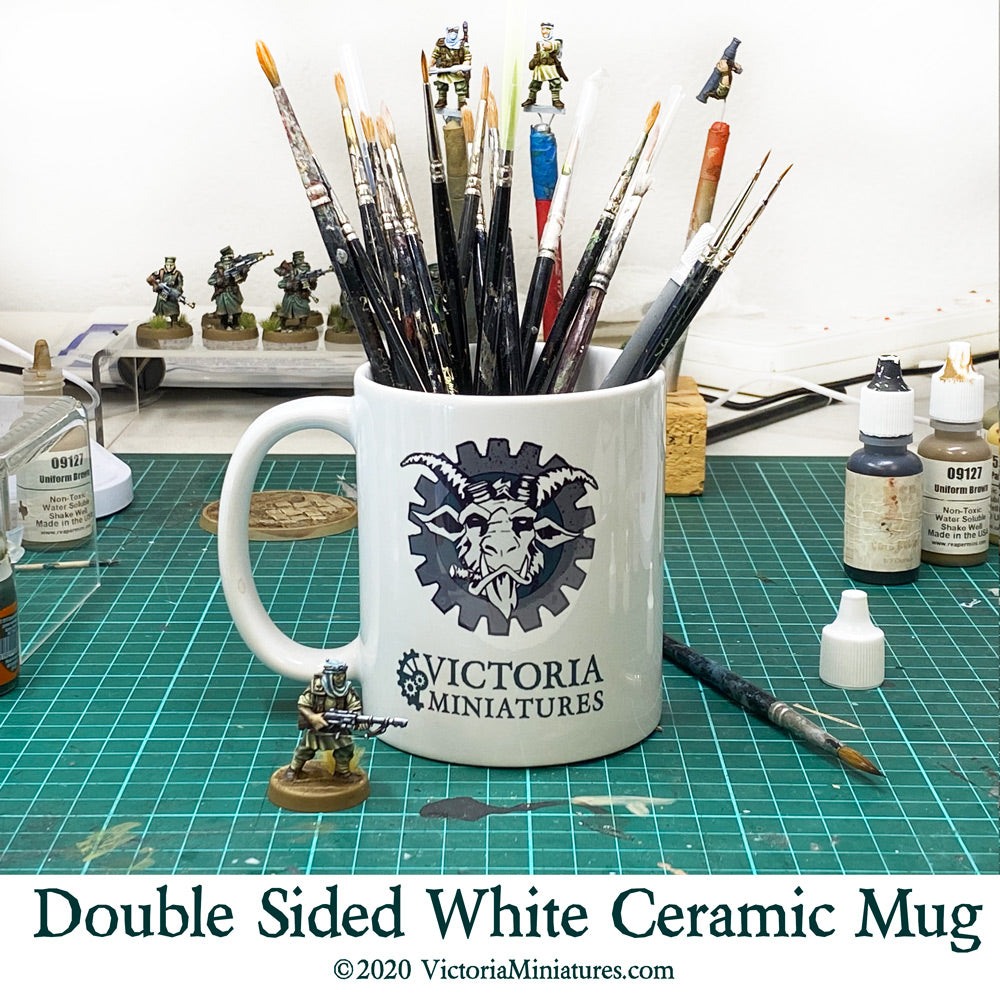 Torgo White Ceramic Mug