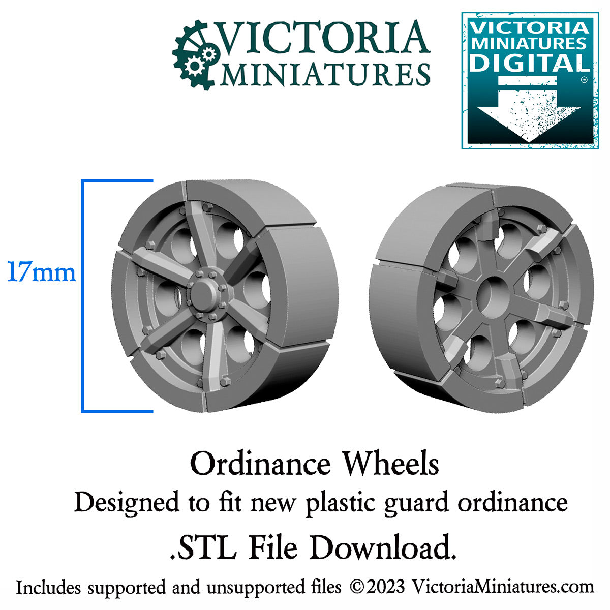 Ordinance Wheel .STL Download