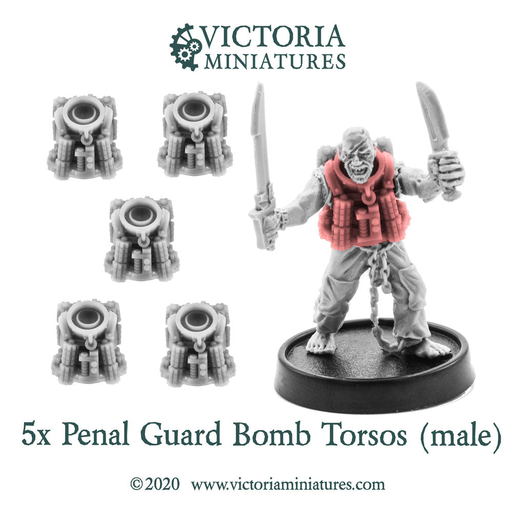Penal Guard Bomb Torsos (male)