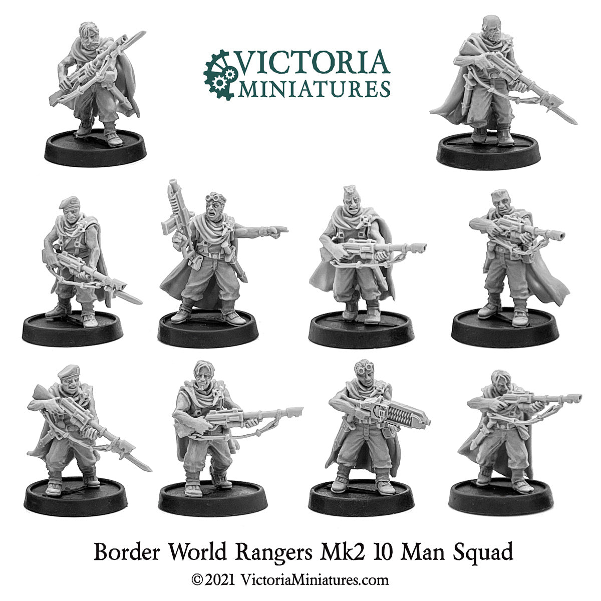 Border World Rangers 10 Man Squad