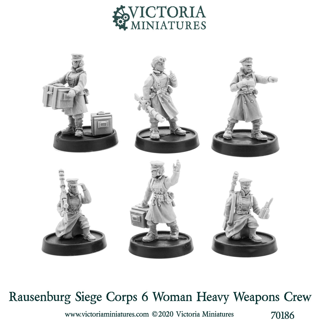Rausenburg Siege Corps Heavy Weapons Crew (female)