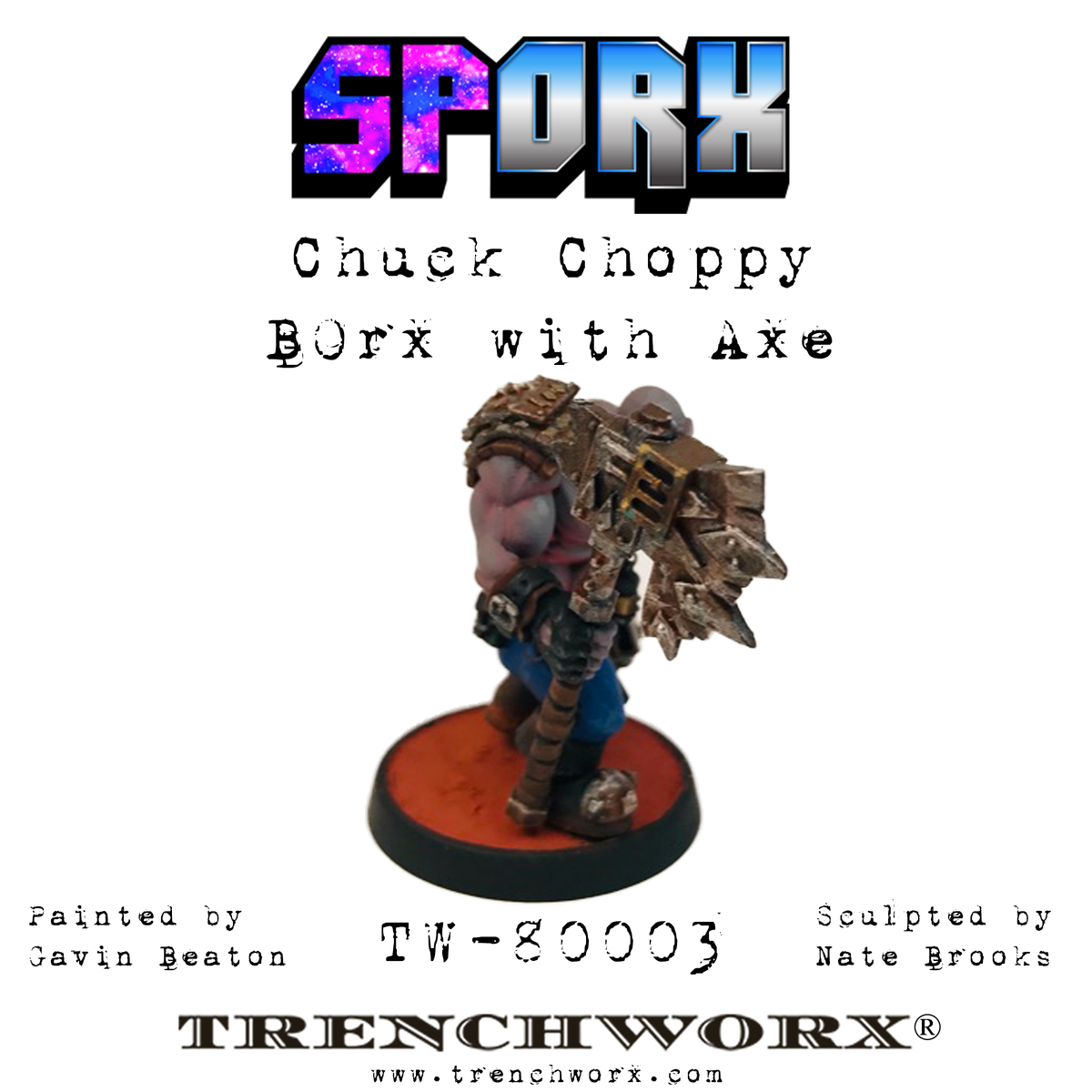 Chuck Choppy Orc with Axe