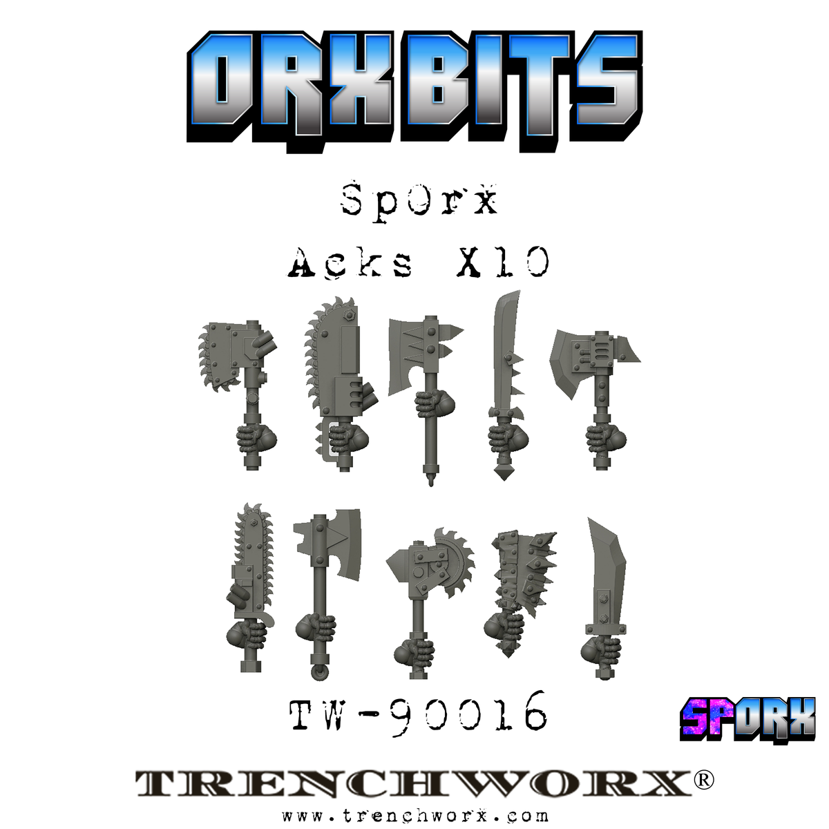 SpOrx Left & Right Acks (X10)