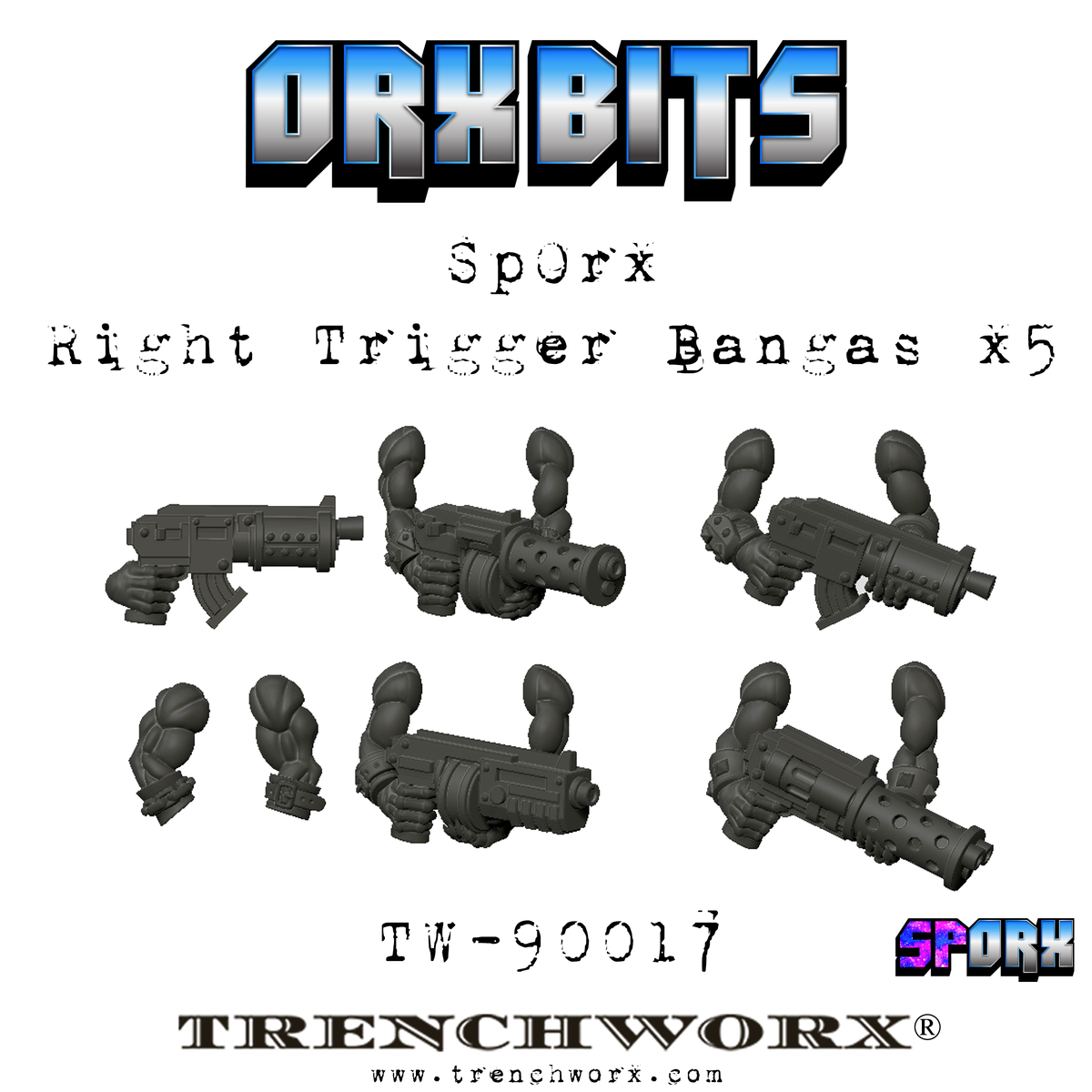 SpOrx Right Trigga Bangas (X5)