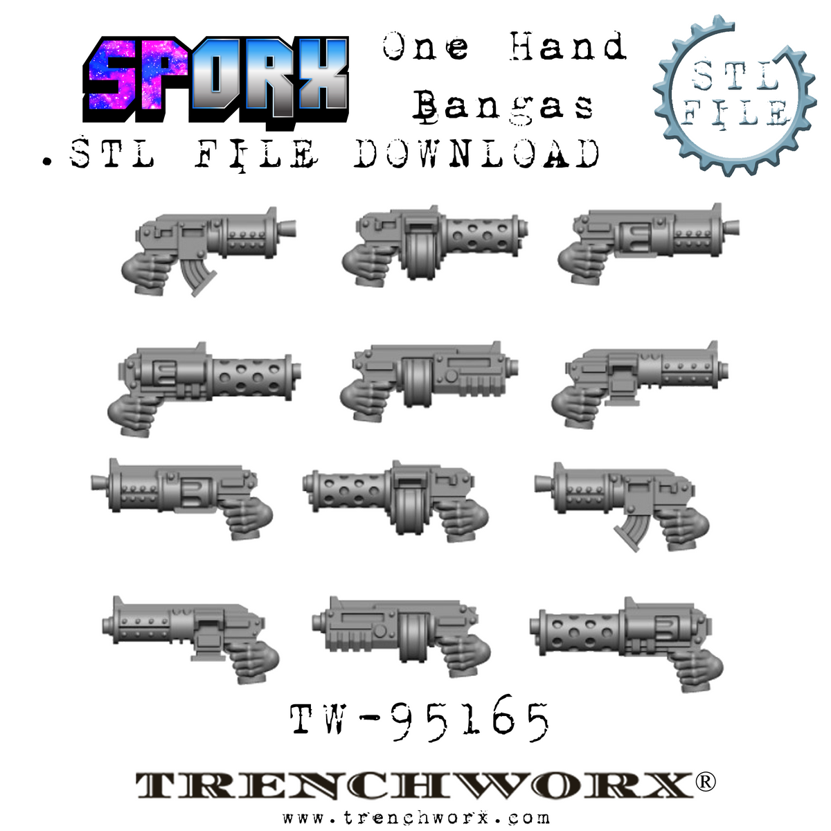 SpOrx Orc Army Battle Bundle .STL Download