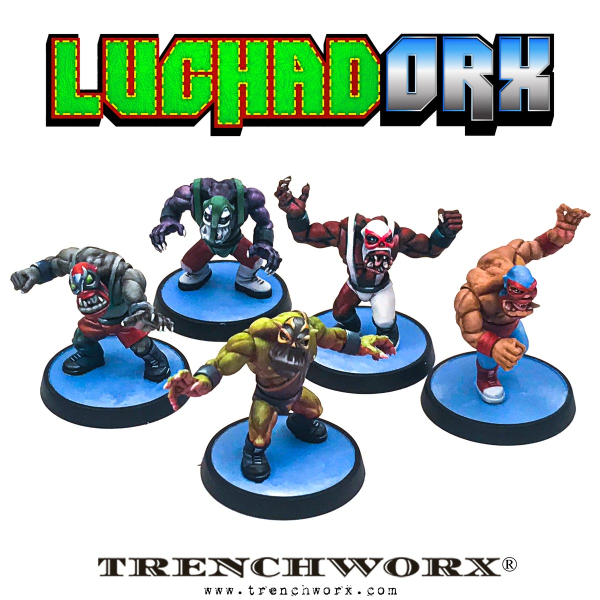LuchaDOrx Orc Wrestlers