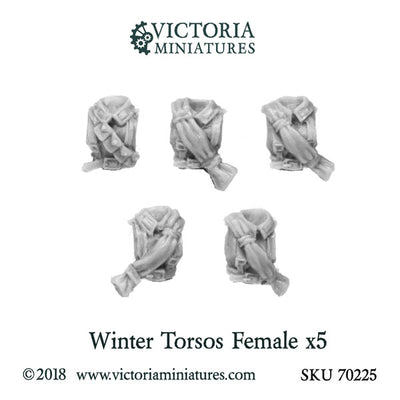 Winter Torsos Female x 5