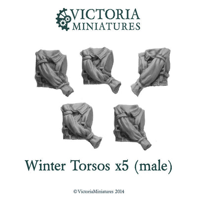 5 Winter Torsos (male)