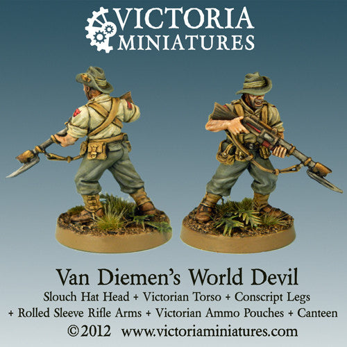 Rolled Sleeve Rifle Arms (male)