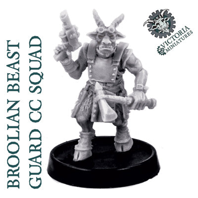 Broolian Beast Guard 10 Man Close Combat Squad.