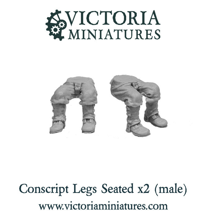 Conscript Legs; Sitting x2