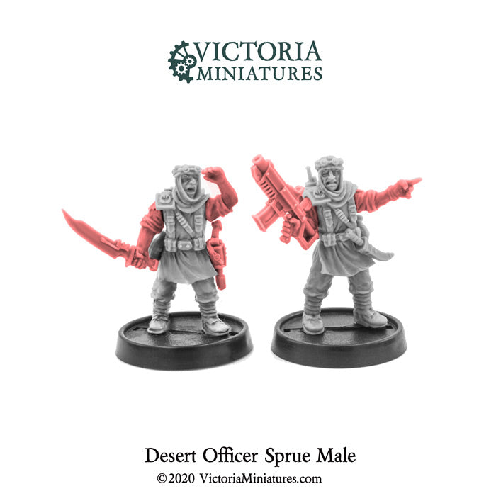 Desert Officer Sprue (Male)