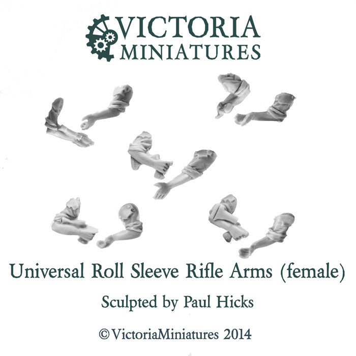 Universal Rolled Sleeve Rifle Arms (female)