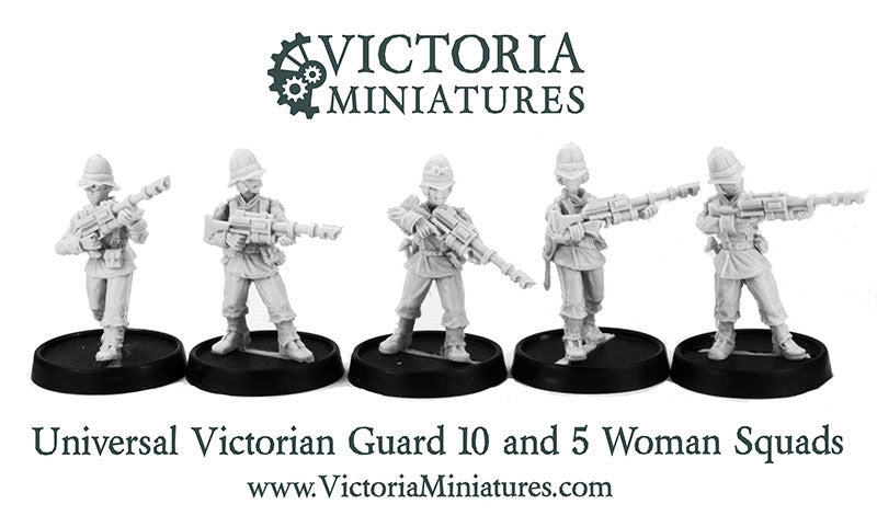 Victorian Guard 10 Woman Squad.