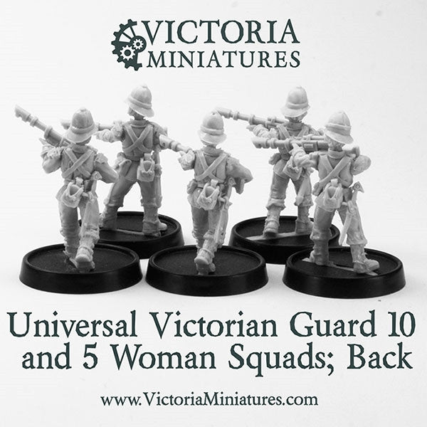 Victorian Guard 10 Woman Squad.