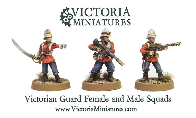 Victorian Guard 10 Woman Squad.