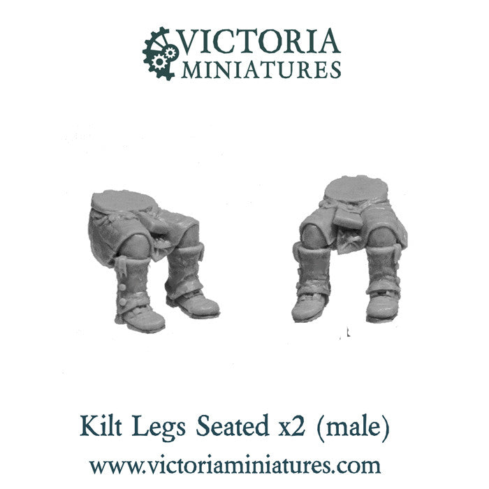 Kilt Legs; Sitting x2
