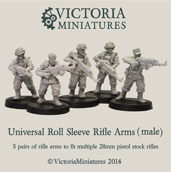 Universal Rolled Sleeve Rifle Arms (male)