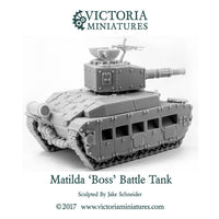 Matilda 'Boss' Battle Tank