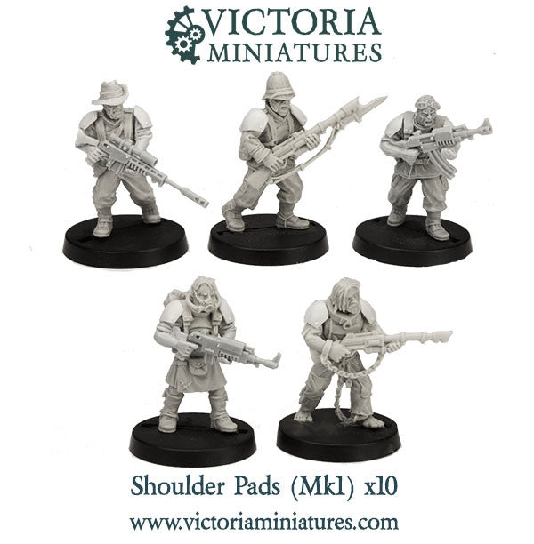 Shoulder Pads (Mk1) x5 Pairs