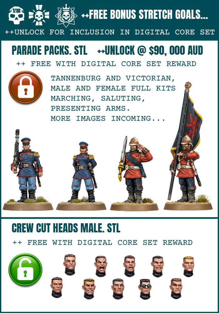 Parade Pack Added to Grimdark Empire Rewards