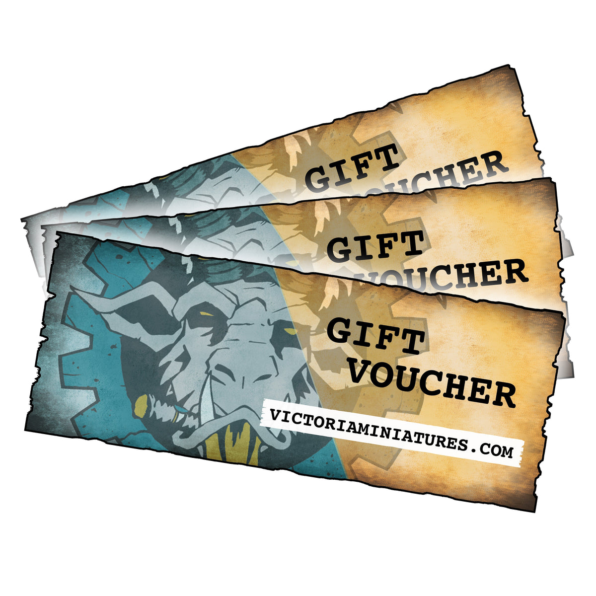 Holiday Cheer from Victoria Miniatures: Gift Cards & The free Halfling Commissar Mini!