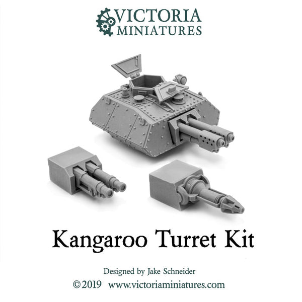 Kangaroo Turret Kit and Cannons now available.