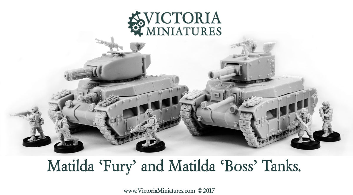 Matilda Tanks Now Open for Pre-Order.