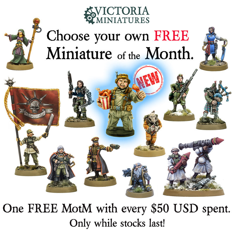 New! Cpl. Tucky, Tank Crewman. Free Mini of the Month