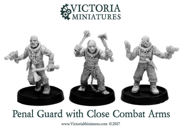 New! Penal Guard 10 Man Close Combat Squad.