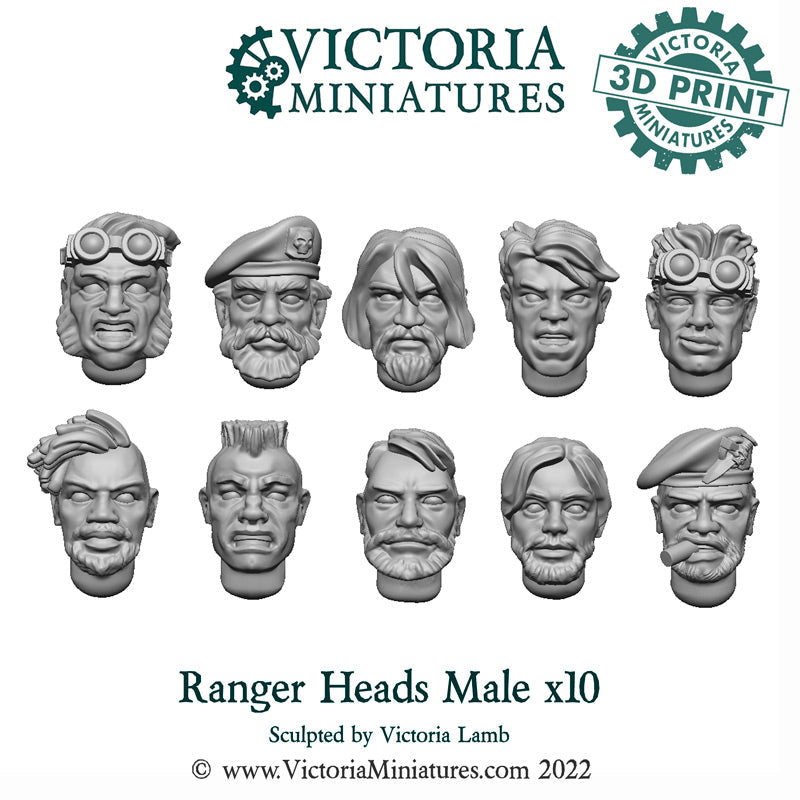 New Ranger Heads