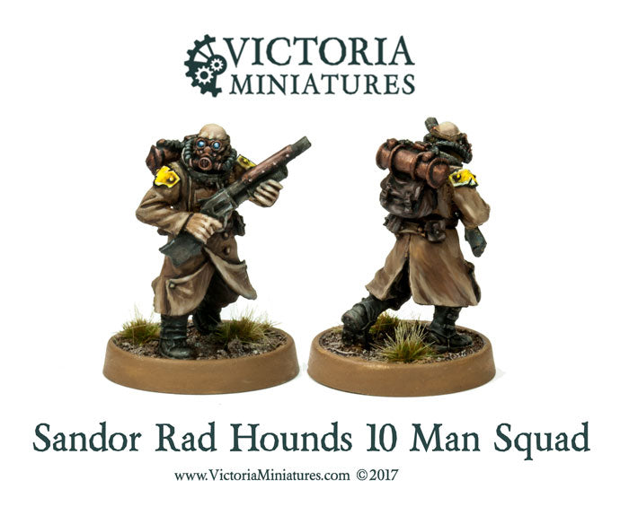 New!  Sandor Rad Hounds 10 Man Squad