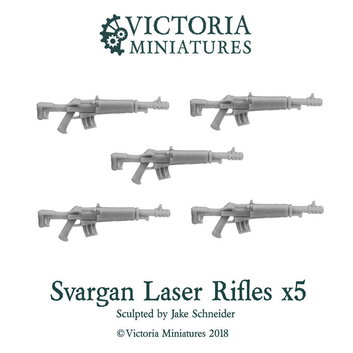 Svargan Laser Rifles Now Available.