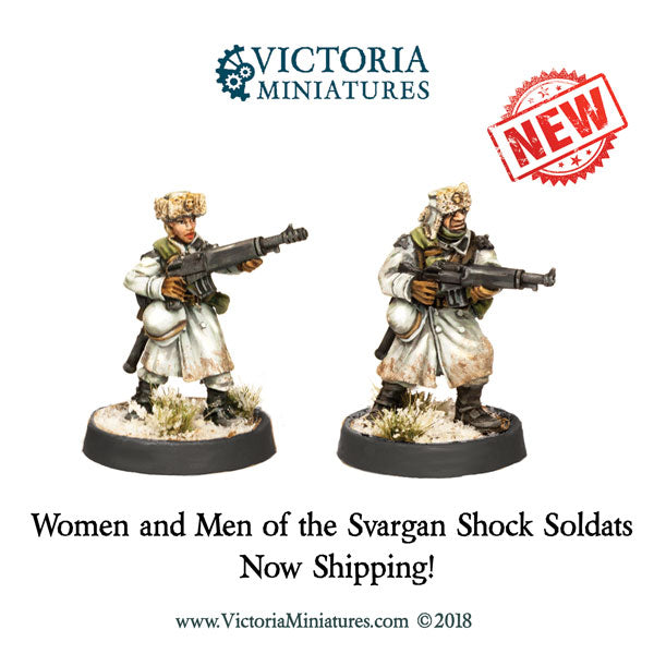 Svargan Shock Soldats Now Shipping.